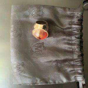 Massimo Dutti costume gold ring